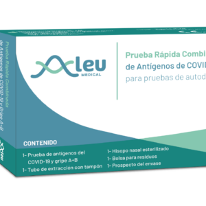 ALEU MEDICAL TEST NASAL SARS COV 2, GRIPE A Y GRIPE B - 1 UNIDAD
