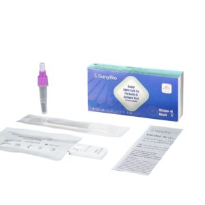 SUNYBIO TEST NASAL SARS COV 2, GRIPE A Y GRIPE B - 1 UNIDAD